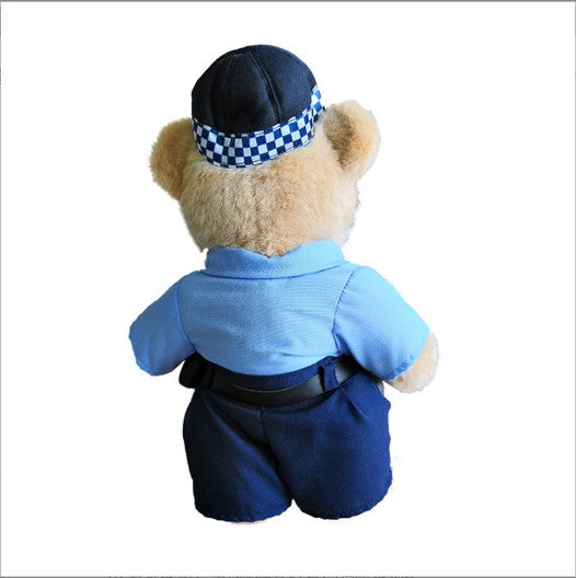 Ours en peluche policier