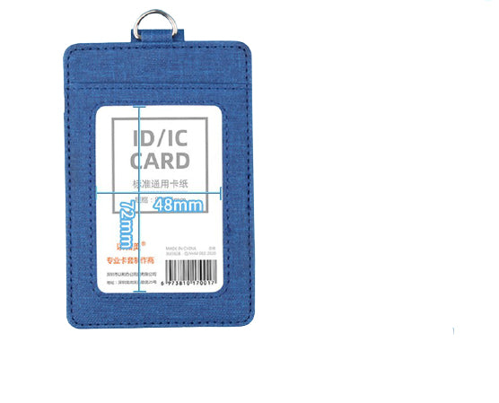 Pu Leather Id Badge Holder