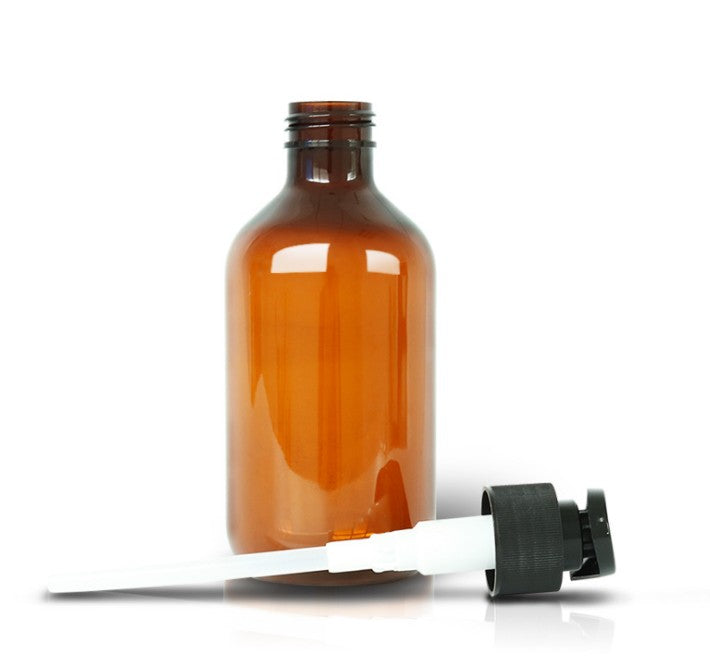 Flacon pompe marron 500 ml