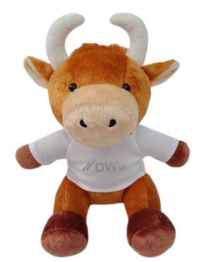 Vache en peluche