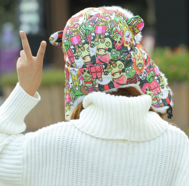 Bonnet polaire à oreilles