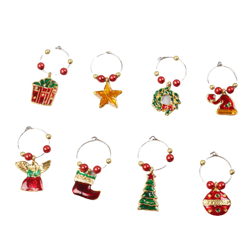 Breloques à vin en métal