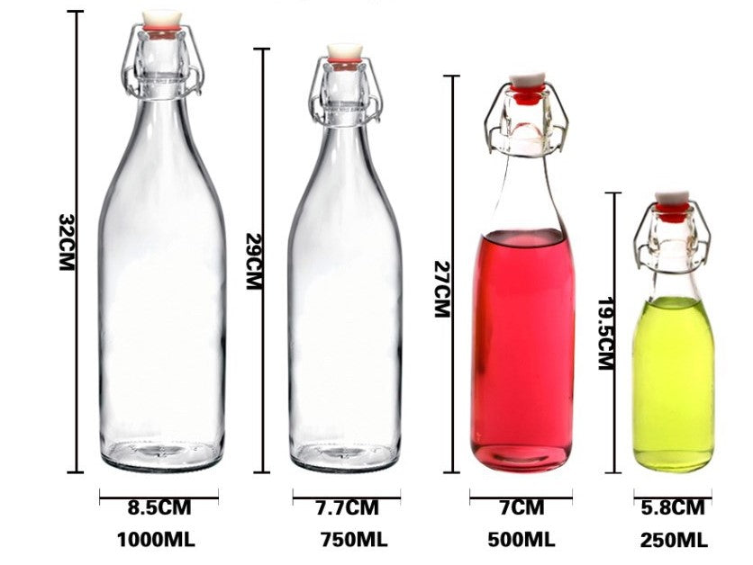 Bouteille en verre de 1 000 ml – Par bateau