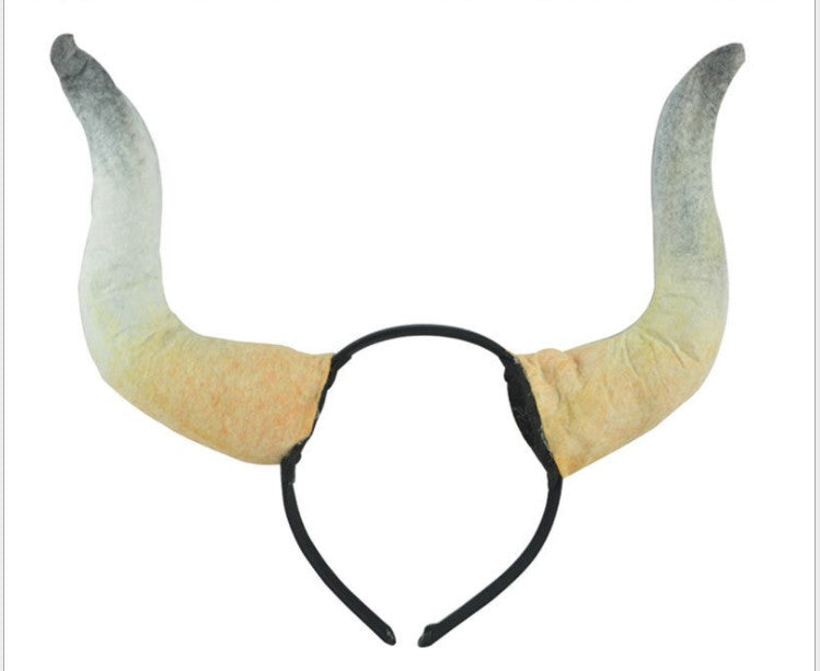 Pièce de tête en corne de taureau