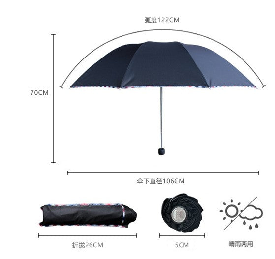 Custom Printed Folding Golf Umbrellas