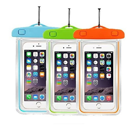 Luminous Pvc Waterproof Phone Pouch