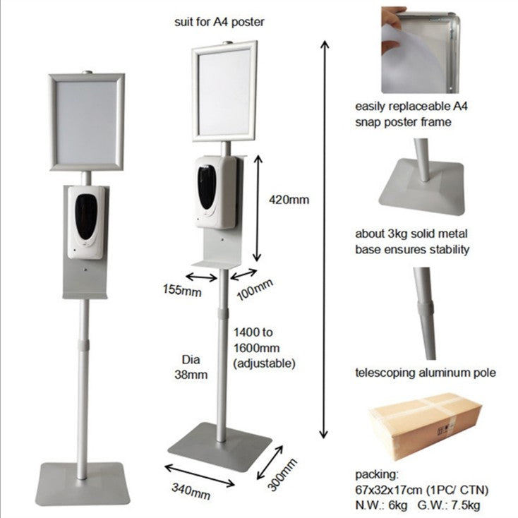 Distributeurs de désinfectant pour les mains - Par bateau