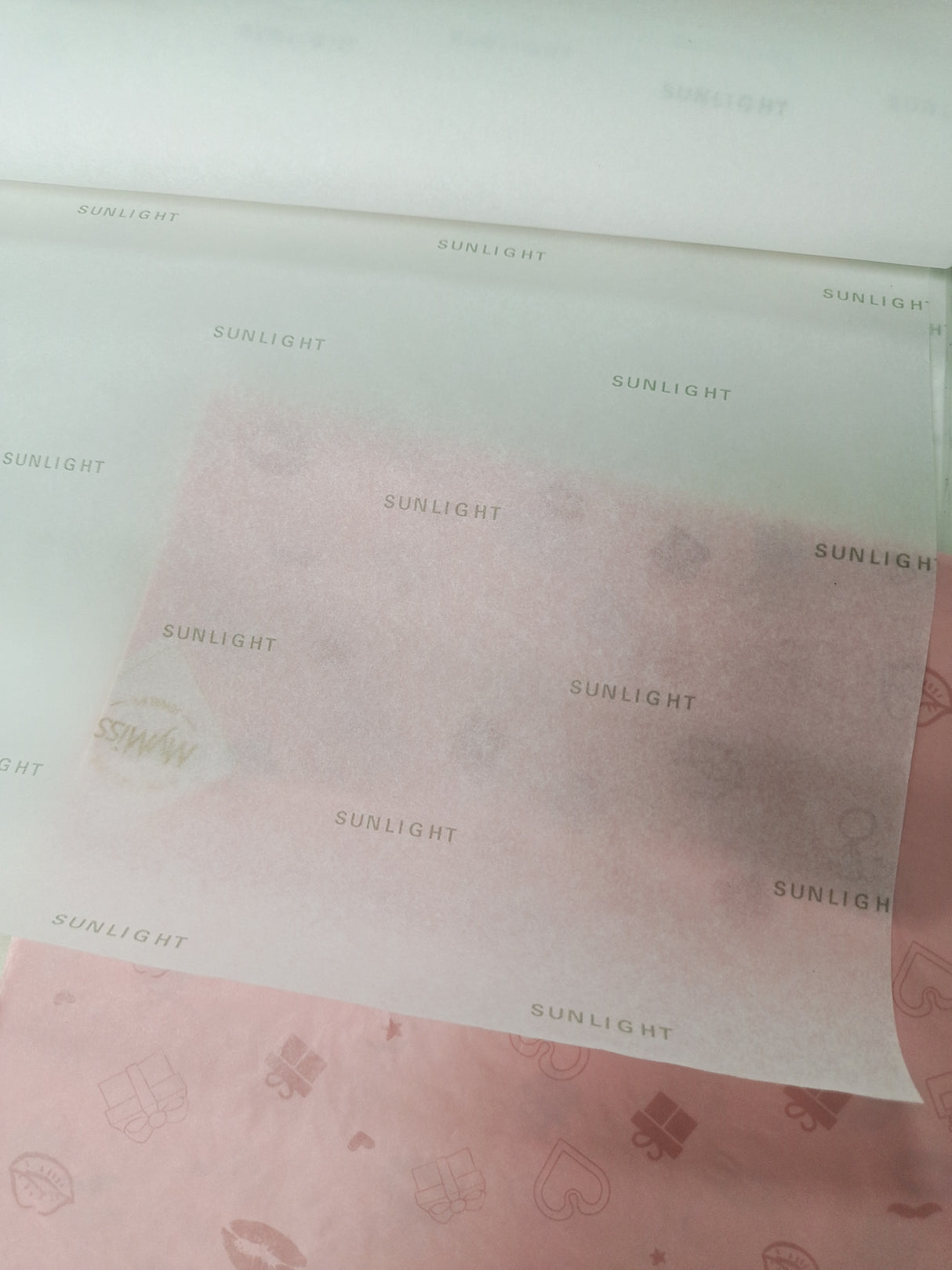 Papier de soie personnalisé