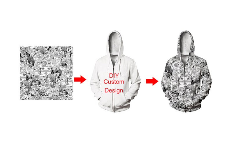 Sweat Shirt - Full Zip Hooded Sweatshirt