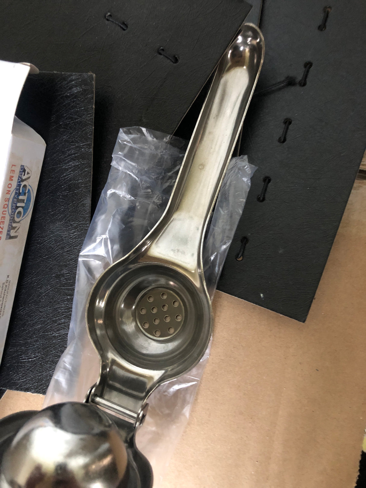 Presse-agrumes en acier inoxydable