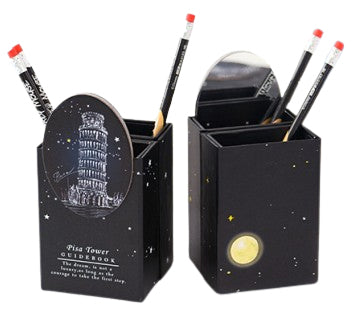 Porte-stylo avec miroir