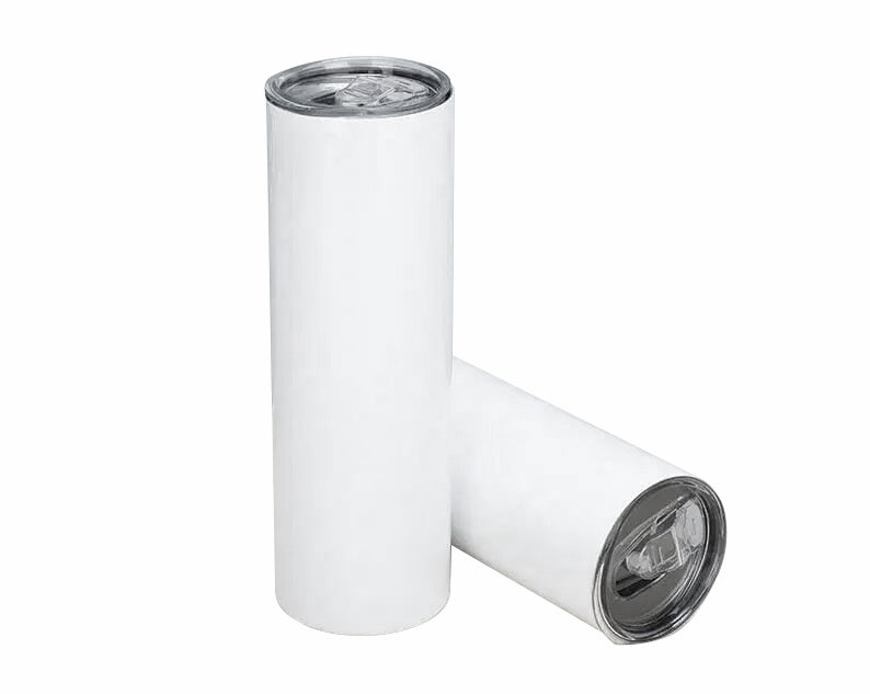 Tasse en acier inoxydable de 12 oz avec couvercle