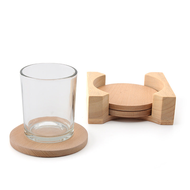 Coaster And Wine Stopper Gifts Set