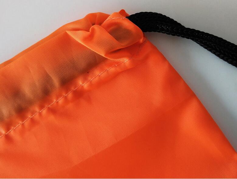 Sac à dos à cordon citrouille d'Halloween