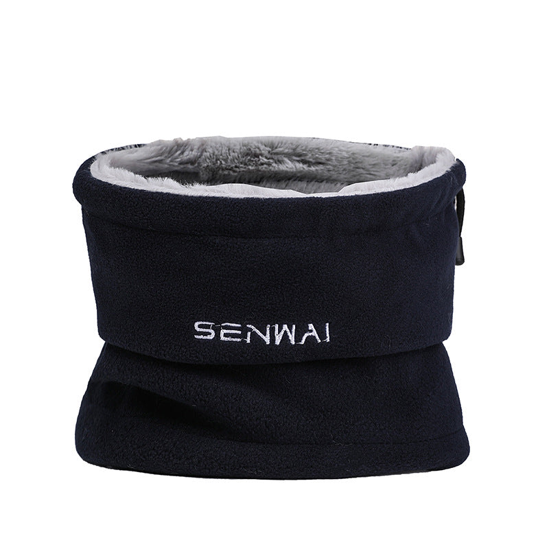 Écharpe de voyage coupe-vent à double usage