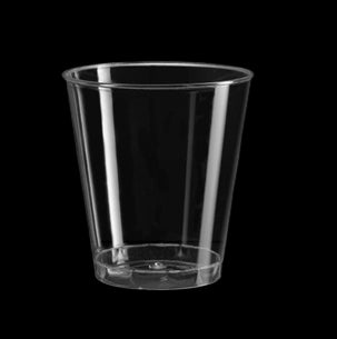 Verre à shot de 1,5 oz en plastique Titron