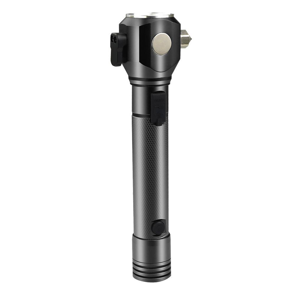 Lampe torche avec marteau de sécurité