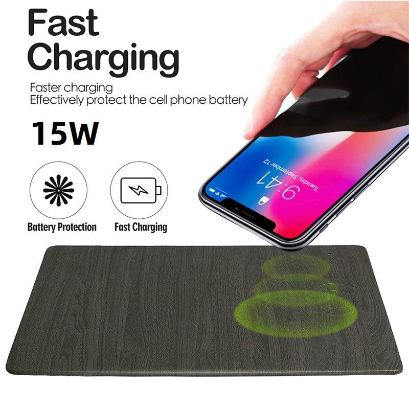 Tapis de souris avec chargeur sans fil