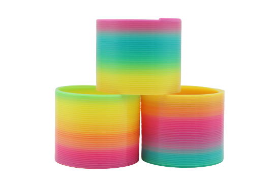 Arc-en-ciel Slinky