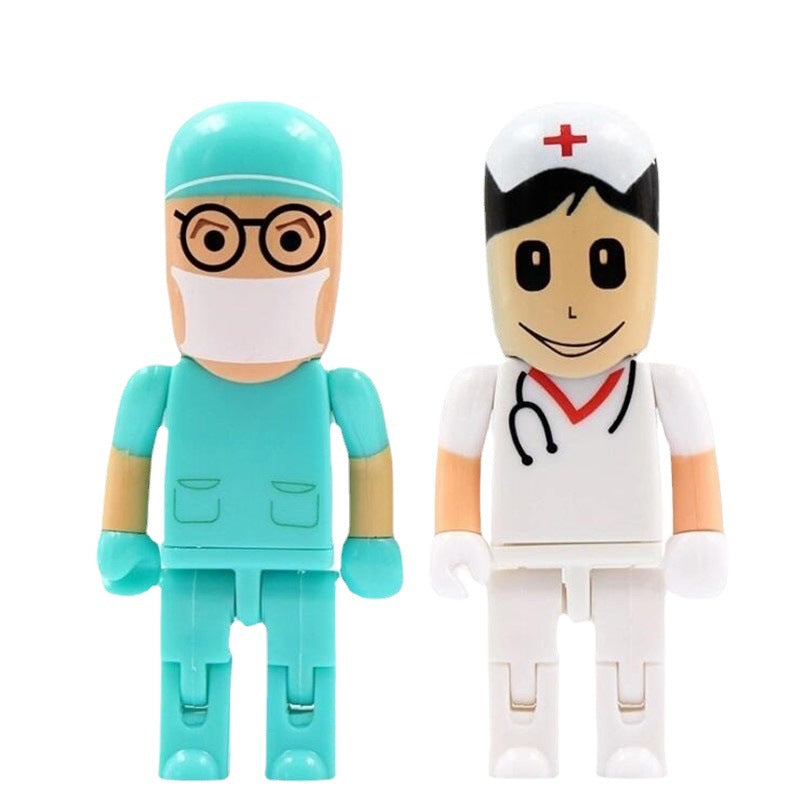 Clé USB médecin et infirmière