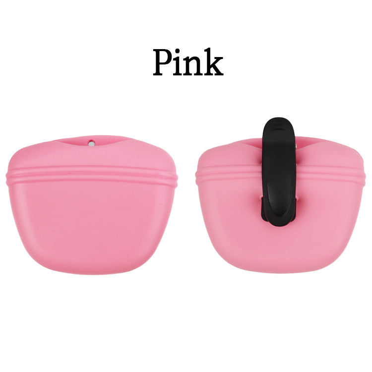 Pochette à friandises en silicone pour animaux de compagnie
