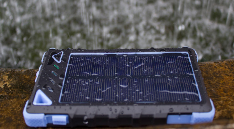 Batterie externe solaire 8000 mAh