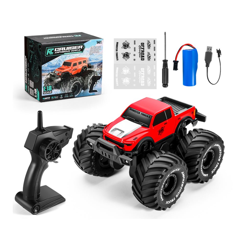 4wd Amphibious Remote Control Car - Yorkn Inc✅