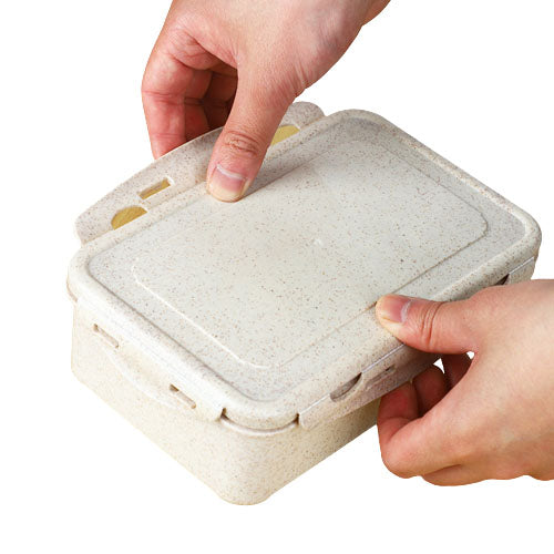 Boîte scellée en paille de blé