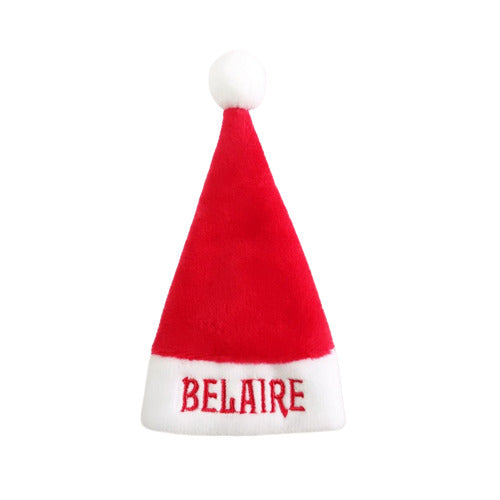 Bouteille de boisson avec bouchon de Noël