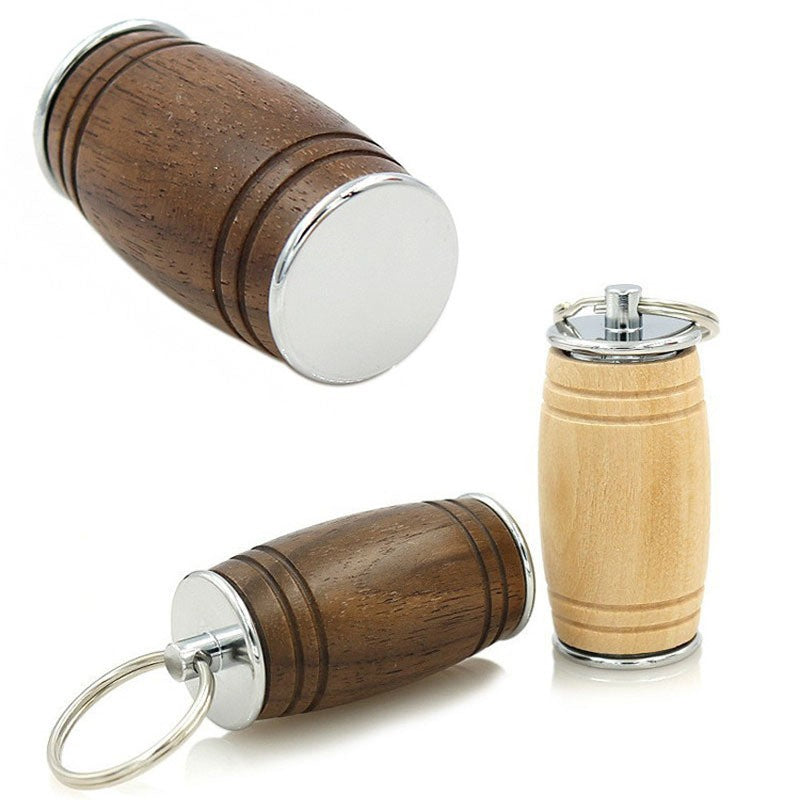 Clé USB en forme de tonneau en bois