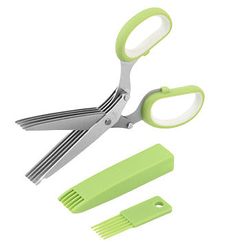 Cinq couches de ciseaux