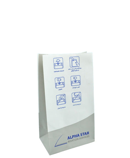 Sac à vomi à fond carré