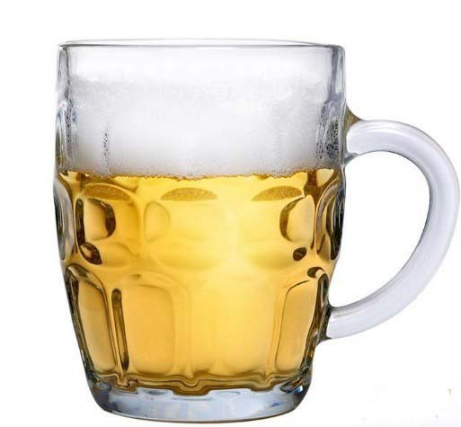 Chope à bière en forme d'ananas