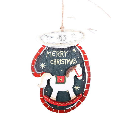 Suspension de gants en bois