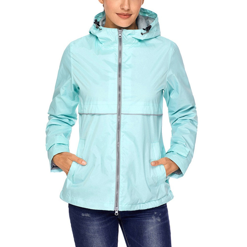 Imperméable à capuche