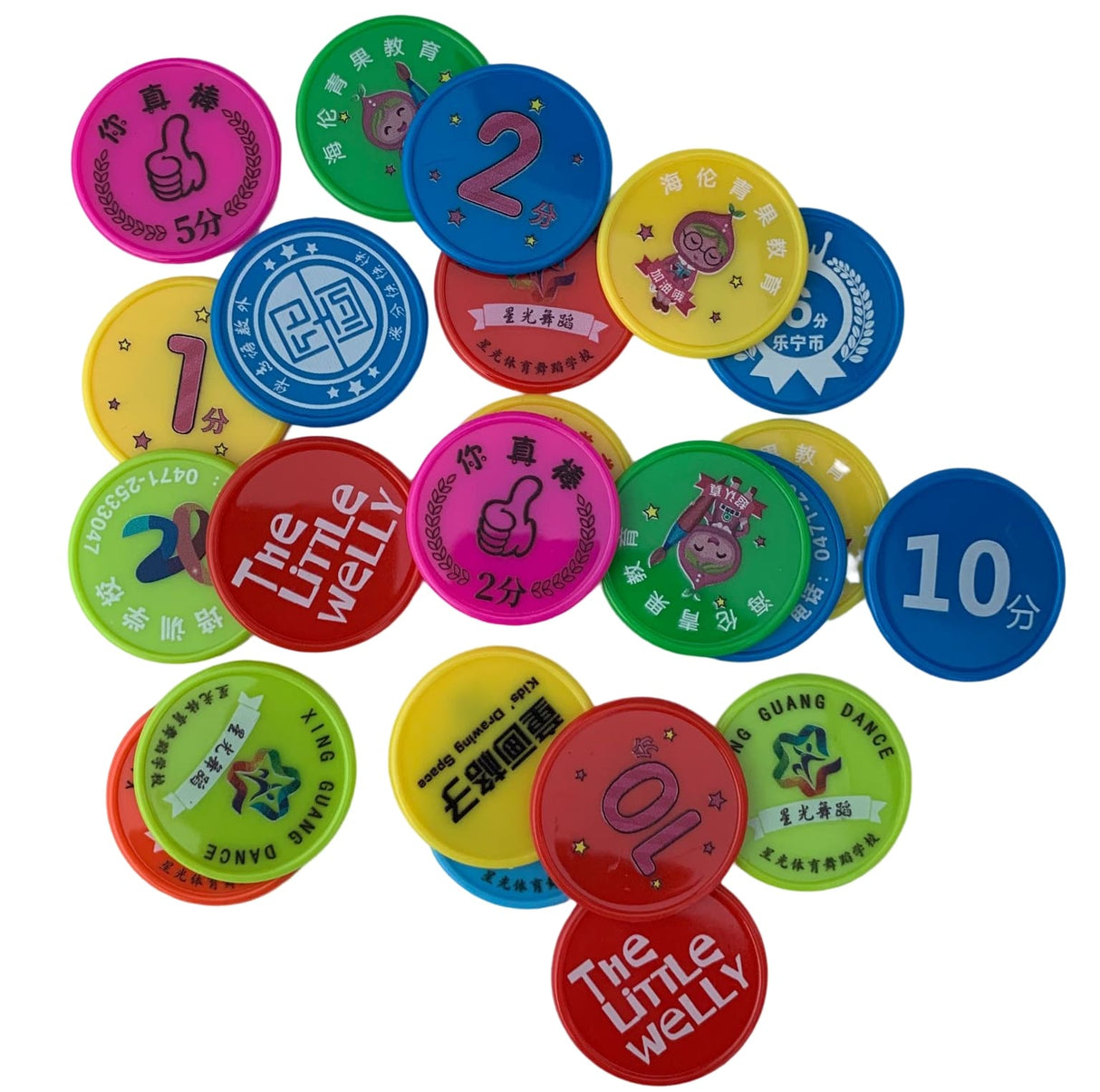 Pièce de jeu en plastique