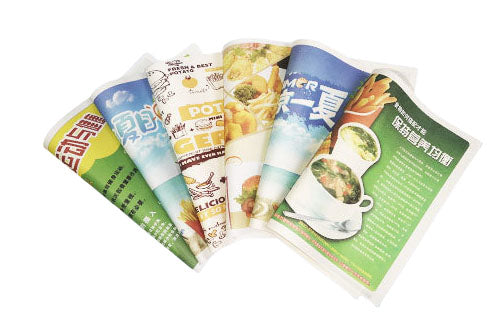 Set de table jetable en papier de 14 pouces