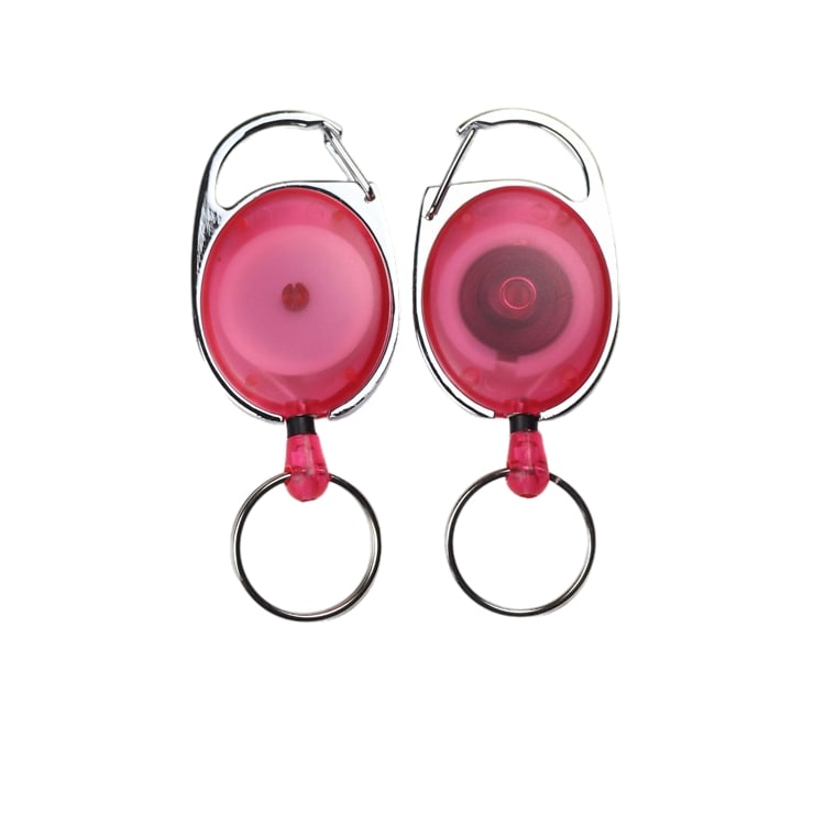 Porte-badge avec porte-clés détachable