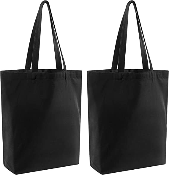 Sac fourre-tout en toile réutilisable de 6 oz