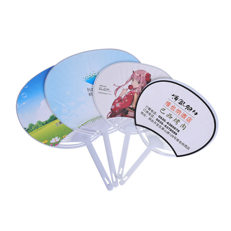 Round Hand-held Fan