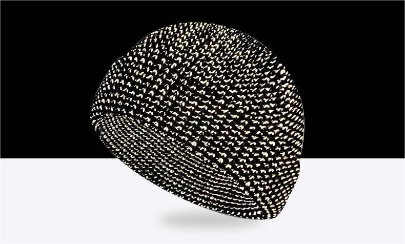 Bonnet tricoté réfléchissant