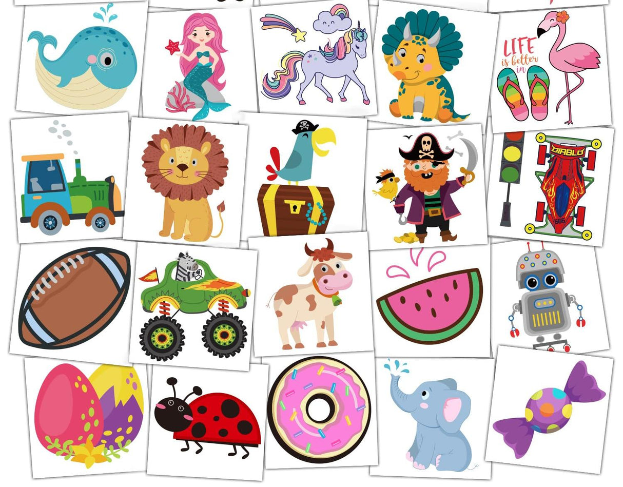 3in X3in Temporary Tattoo