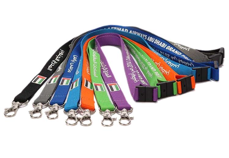 Cordon en polyester à double couture avec sécurité