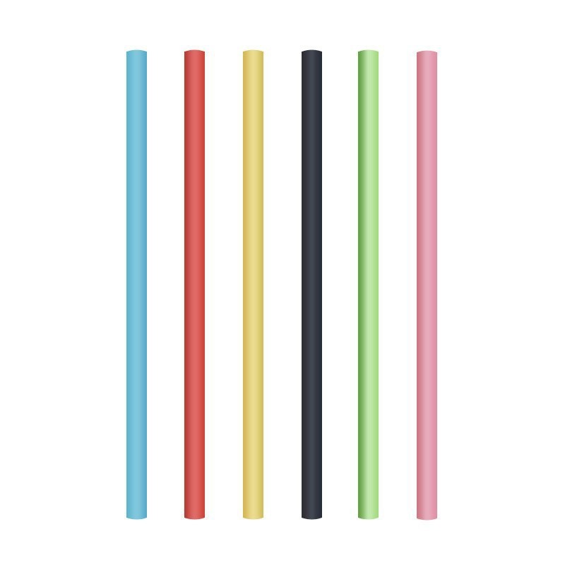 Straight Silicone Straw