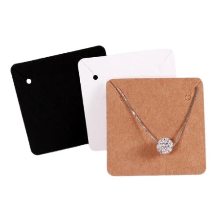 Cartes d'emballage personnalisées