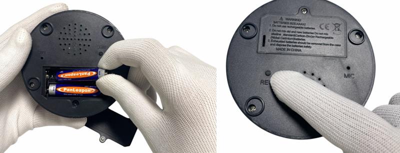 Bouton de conversation d'enregistrement de 60 secondes