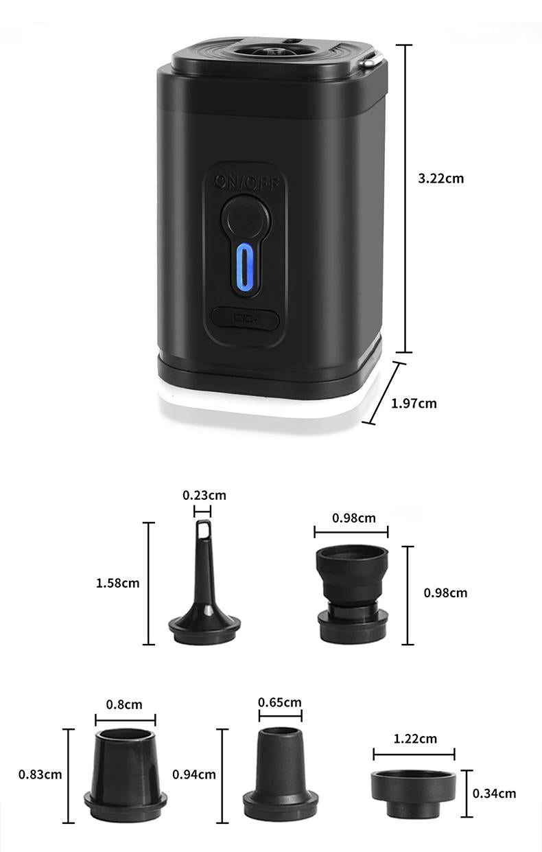 Sac à dos de voyage avec pompe à air intégrée - Par bateau