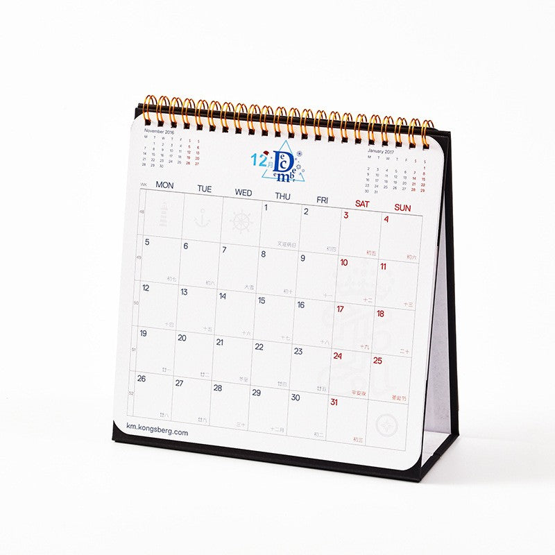 8.3 Inch Desk Calendar