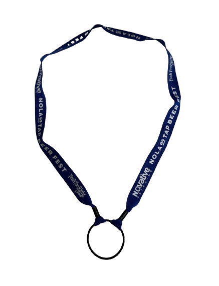 Cordon en silicone avec anneau