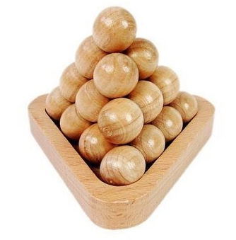 Puzzle de perles pyramidales